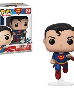 POP! Funko POP Heroes Superman - Flying Superman (80th Anniversary) W/ Protector Playsets & Toys