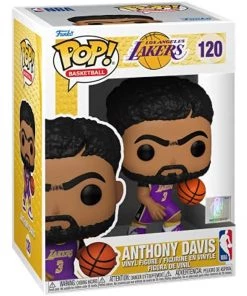 Funko Pop! NBA: Lakers - Anthony Davis (Purple Jersey) W/ Protector