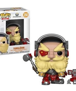 Funko Pop Games: Overwatch - Torbjrn Figure W/Protector