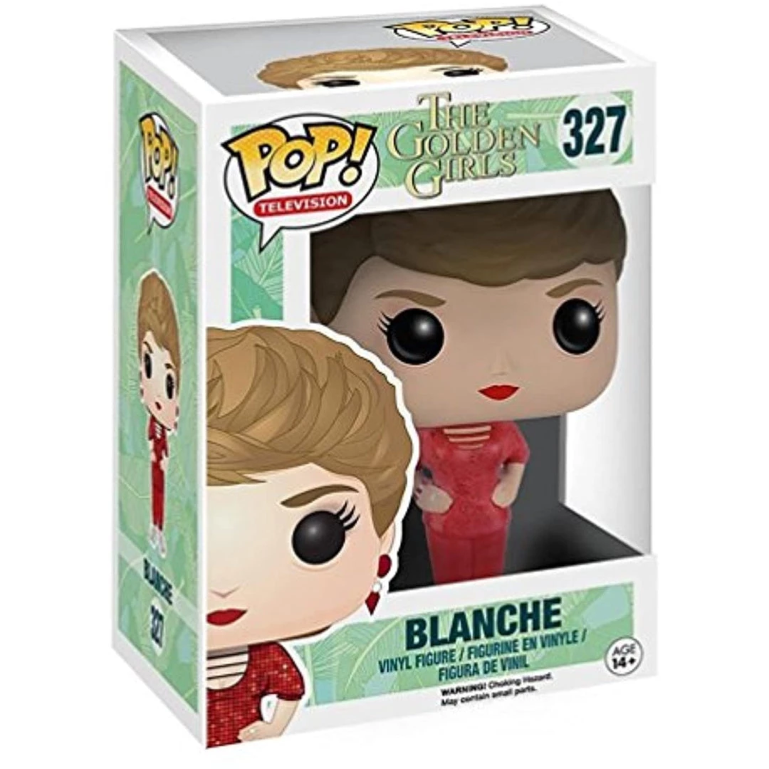 Funko POP TV: Golden Girls Blanche Figure W/Protector 5 Funko POP TV: Golden Girls Blanche Figure W/Protector