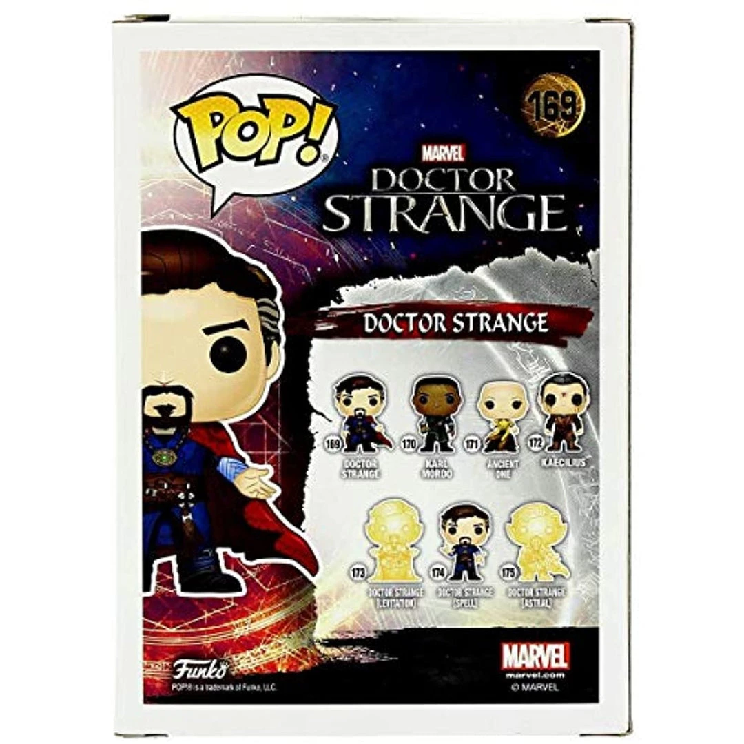 Funko POP Marvel Dr. Strange Bobblehaed Figure W/ Protector Playsets & Toys 6 Funko POP Marvel Dr. Strange Bobblehaed Figure W/ Protector Playsets & Toys