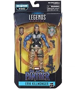 Toystops Marvel Legends ~ ERIK KILLMONGER (MILITARY) FIGURE ~ Black Panther Series 2