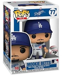 Funko Pop! MLB: Dodgers - Mookie Betts (Alternate Jersey) W/ Protector