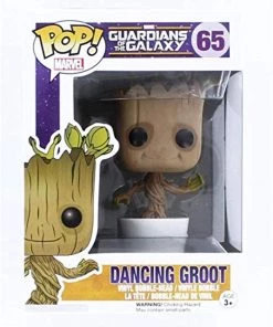 Funko POP! Marvel Guardians Of The Galaxy DANCING GROOT Figure #65 W/ Protector