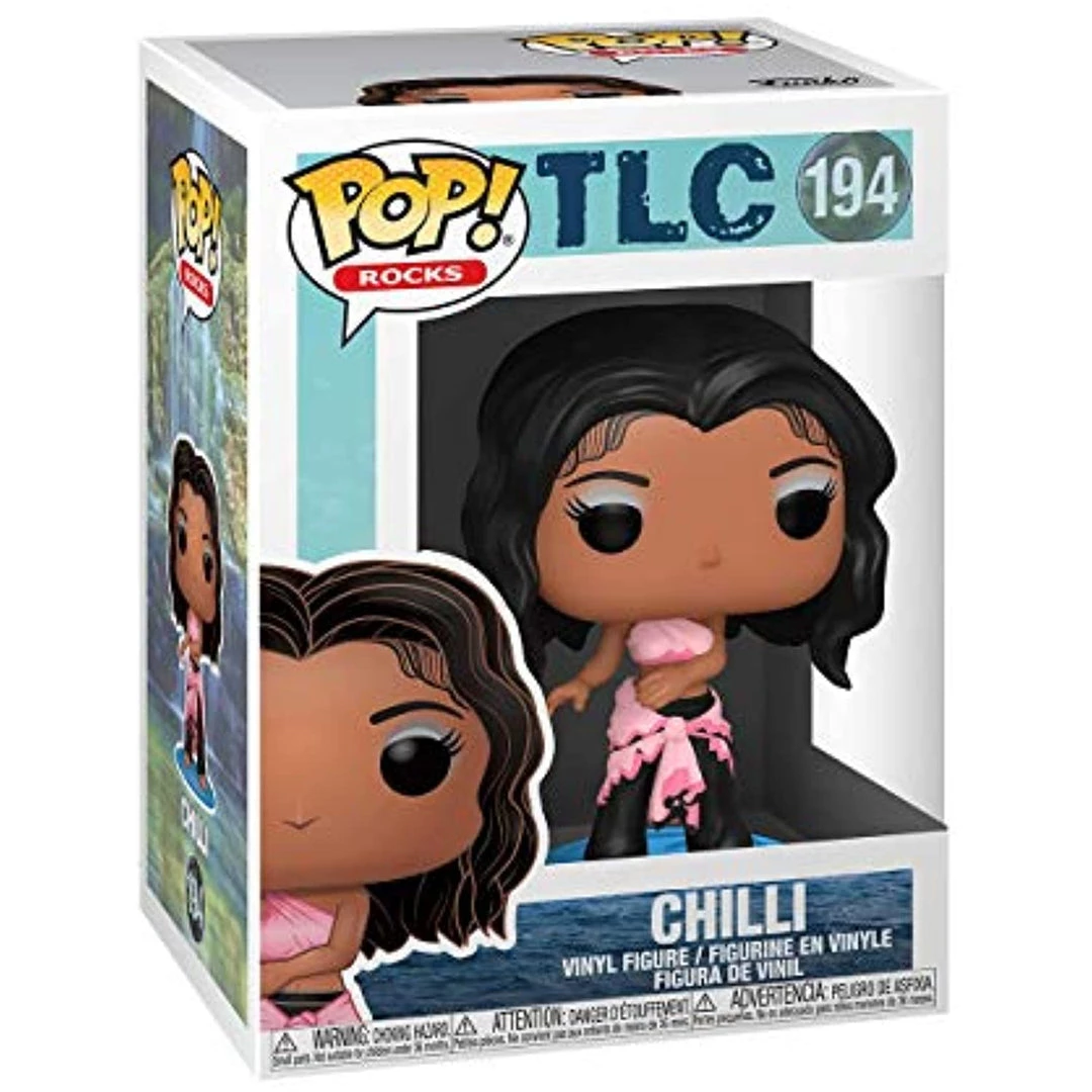 Funko POP! Rocks: TLC Chilli Figure #194 W/ Protector 4 Funko POP! Rocks: TLC Chilli Figure #194 W/ Protector
