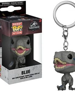 Funko Pop Keychain: Jurassic World 2 - Blue Velociraptor Keychains