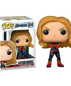 Funko POP! Marvel: Avengers Endgame CAPTAlN MARVEL Figure #459 W/ Protector