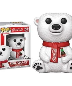 Funko POP! Ad Icons: COCA-COLA POLAR BEAR Figure #58 W/ Protector