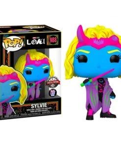 Funko Pop Marvel Loki Sylvie Blacklight W/ Protector