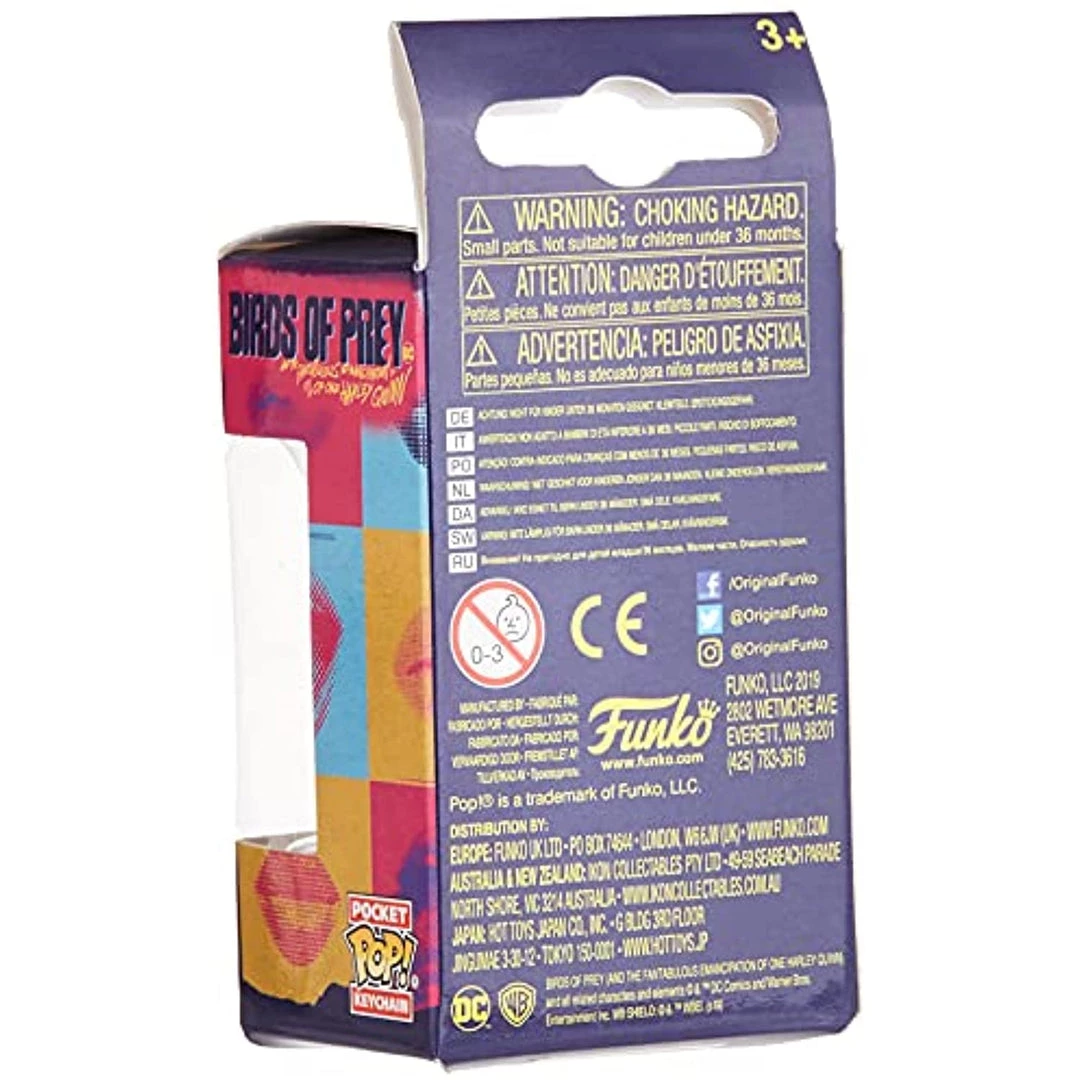 Funko Pop! Keychains: Birds Of Prey - Harley Quinn (Boobytrap Battle) 5 Funko Pop! Keychains: Birds Of Prey - Harley Quinn (Boobytrap Battle)