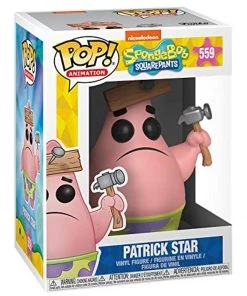 Playsets & Toys Funko Pop! Animation: Spongebob Squarepants - Patrick With Board W/Protector