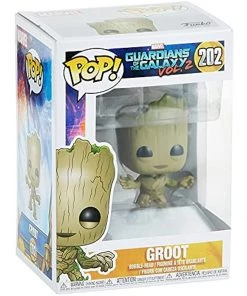Funko POP Movies: Guardians Of The Galaxy 2 Toddler Groot Figure W/ Protector Playsets & Toys