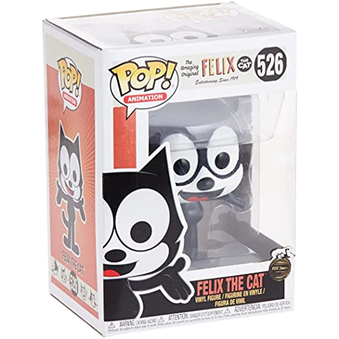 Funko POP! Animation: Felix The Cat - Felix Figure W/ Protector 5 Funko POP! Animation: Felix The Cat - Felix Figure W/ Protector
