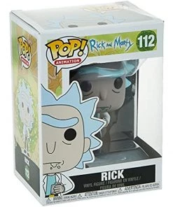 Funko POP! Animation: Rick & Morty RICK Figure #112 W/ Protector