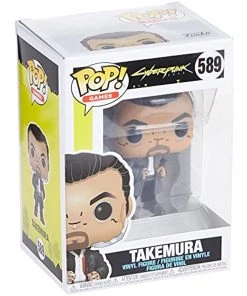 Funko Pop! Games: Cyberpunk 2077 - Takemura W/Protector