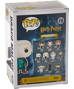 Funko POP! Harry Potter: Quidditch Draco Malfoy Figure SPECIAL ED W/ Protector