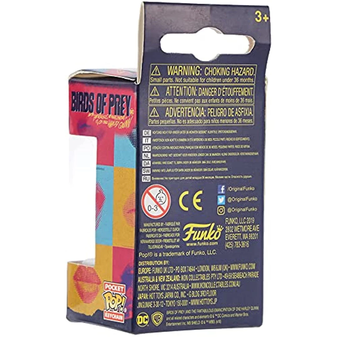 Funko Pop! Keychains: Birds Of Prey - Harley Quinn (Caution Tape) 6 Funko Pop! Keychains: Birds Of Prey - Harley Quinn (Caution Tape)