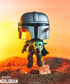 Funko POP! Star Wars The MANDALORIAN W/ The CHILD #402 DAMAGE BOX 7 Funko POP! Star Wars The MANDALORIAN W/ The CHILD #402 DAMAGE BOX