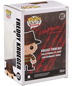 Funko Freddy Krueger Pop Movie Figure W/ Protector Playsets & Toys