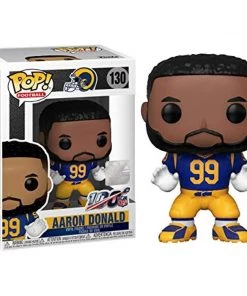 Toystops Funko POP! NFL Los Angeles Rams AARON DONALD #130 Figure W/ Protector