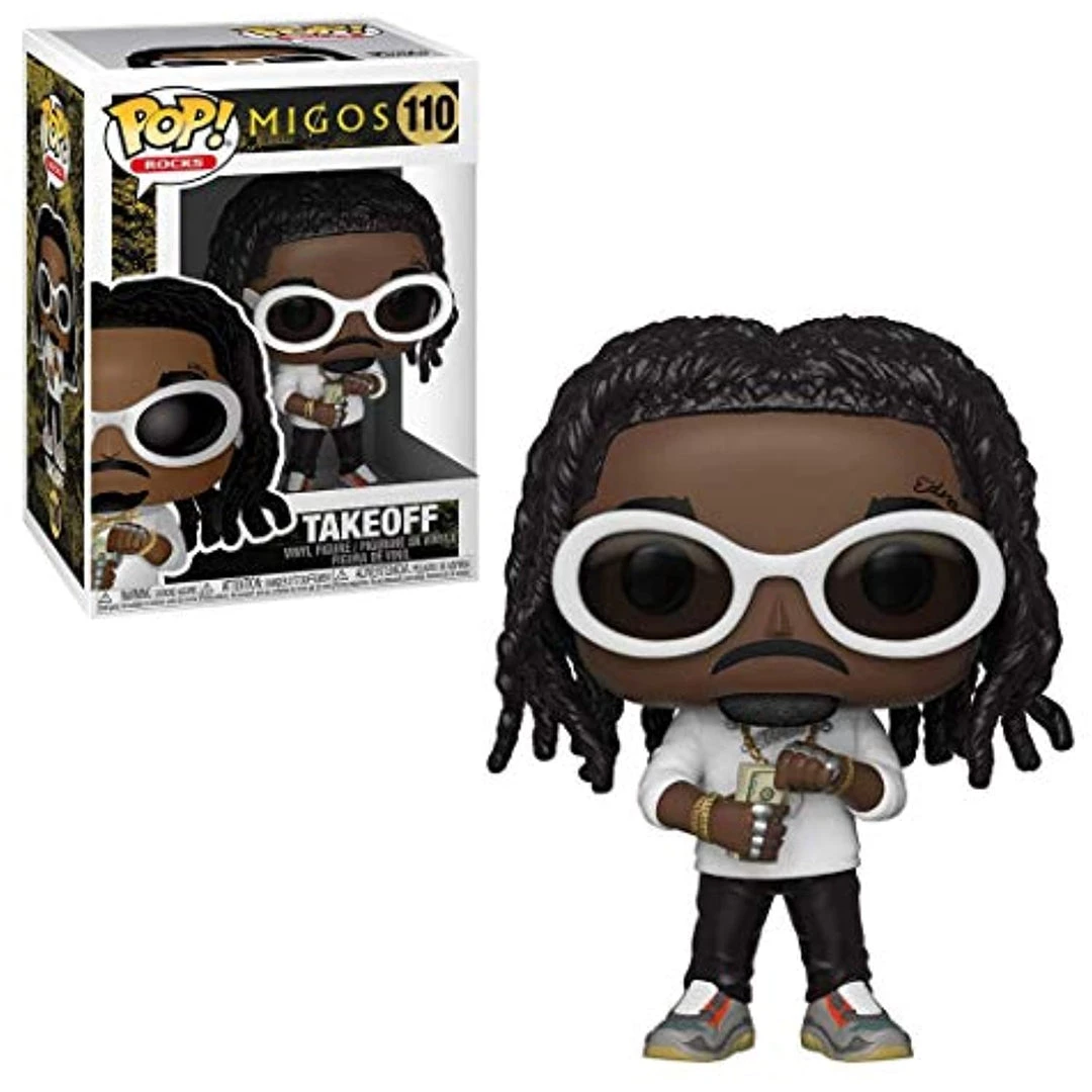 Funko POP! Rocks: Migos TAKEOFF Figure W/ #110 Protector 5 Funko POP! Rocks: Migos TAKEOFF Figure W/ #110 Protector