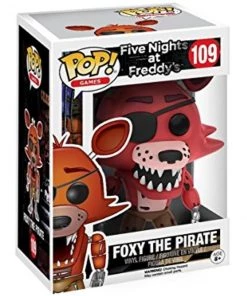Funko POP! Five Nights At Freddy's FOXY THE PIRATE Figure #109 W/ Protector