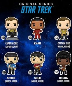 Funko POP TV: Star Trek - Kirk (Mirror Mirror Outfit) Collectible Vinyl Figure W/ Protector