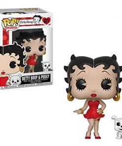 Funko POP! Animation: Betty Boop BETTY BOOB & PUDGY Figure #421 W/ Protector