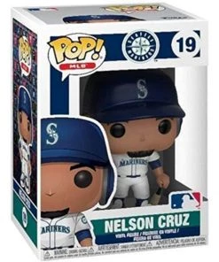 Funko POP! MLB Seattle Mariners NELSON CRUZ Figure #19 W/ Protector 7 Funko POP! MLB Seattle Mariners NELSON CRUZ Figure #19 W/ Protector