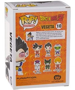 Funko Pop Dragon Ball Z: Metallic Vegeta Figure W/Protector