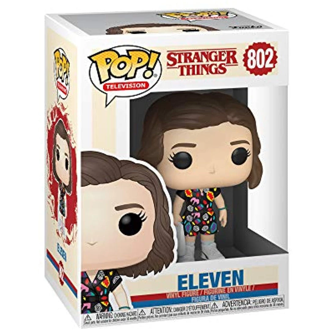 Funko POP! Television: Stranger Things ELEVEN Figure #802 W/ Protector 4 Funko POP! Television: Stranger Things ELEVEN Figure #802 W/ Protector