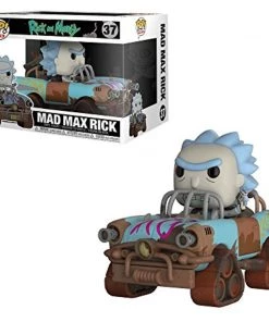 Funko Pop! Rides: Rick & Morty - Mad Max Rick Figure W/Protector