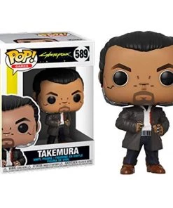 Funko Pop! Games: Cyberpunk 2077 - Takemura W/Protector