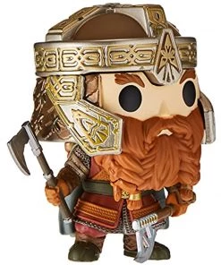 Funko Pop Movies: Lord Of The Rings - Gimli Figure W/Protector