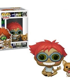 Funko Pop & Buddy Animation: Cowboy Bebop - Edward & EIN Figure W/ Protector Playsets & Toys