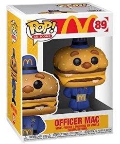 Funko Pop! Ad Icons: McDonald's - Officer Big Mac Figue W/ Protector