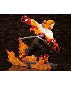 Kotobukiya Demon Slayer: Kimetsu No Yaiba: Kyojuro Rengoku ArtFX J Statue,
