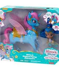 Fisher-Price Nickelodeon Shimmer & Shine Magical Flying Zahracorn Shine Playsets & Toys