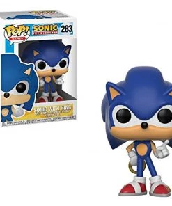 Funko Pop! Games: Sonic - Sonic With Ring Figure W/ Protector