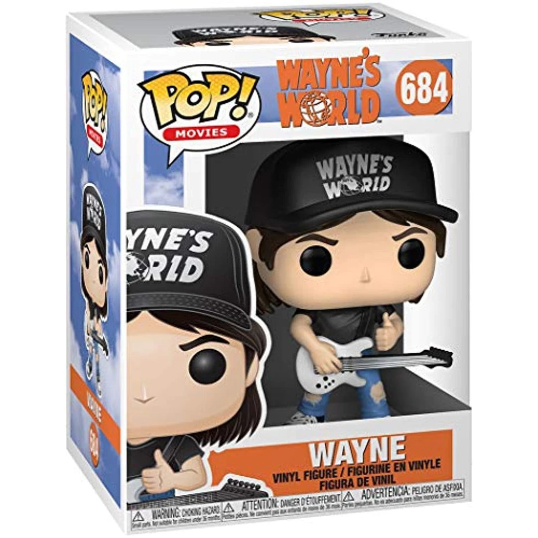 Funko Pop Movies: Wayne's World - Wayne Collectible Figure W/Protector 5 Funko Pop Movies: Wayne's World - Wayne Collectible Figure W/Protector