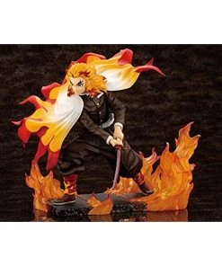 Kotobukiya Demon Slayer: Kimetsu No Yaiba: Kyojuro Rengoku ArtFX J Statue,