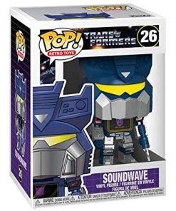 Funko POP! Retro Toys Transformers Soundwave Figure #26 W/ Protector