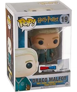Funko Pop Movies: Harry Potter - Quidditch Draco Malfoy Collectible Figure, Multicolor Playsets & Toys