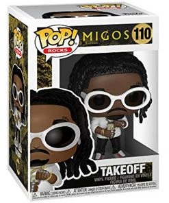Funko POP! Rocks: Migos TAKEOFF Figure W/ #110 Protector