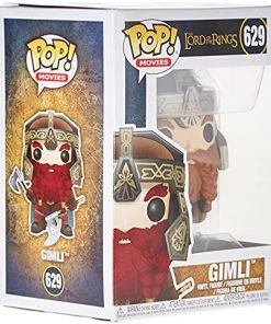 Funko Pop Movies: Lord Of The Rings - Gimli Figure W/Protector