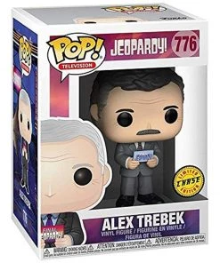 Funko POP! TV: Jeopardy! ALEX TREBEK Chase Figure #776 W/ Protector
