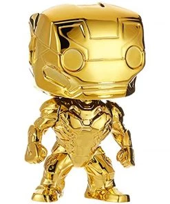 Funko Pop Marvel Studio 10th Anniversary Gold Chrome Iron Man 375