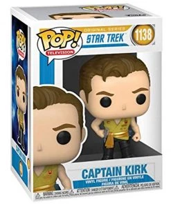 Funko POP TV: Star Trek - Kirk (Mirror Mirror Outfit) Collectible Vinyl Figure W/ Protector
