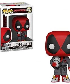 Funko POP! Marvel: Deadpool Playtime - Deadpool In Robe #327 W/ Protector