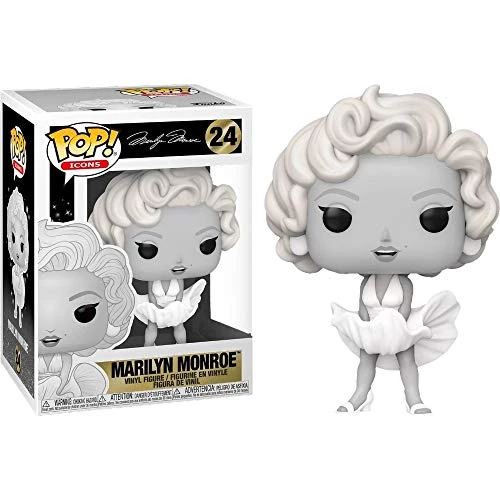 POP! Funko Marilyn Monroe Black And White Vinyl Figure - EE Exclusive W/Protector 3 POP! Funko Marilyn Monroe Black And White Vinyl Figure - EE Exclusive W/Protector